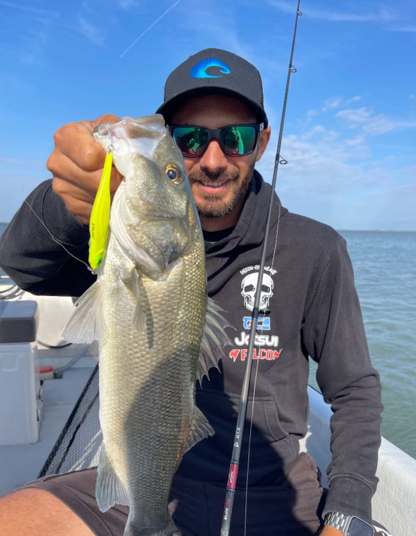 Spigole in Laguna: tecnica e spinning live