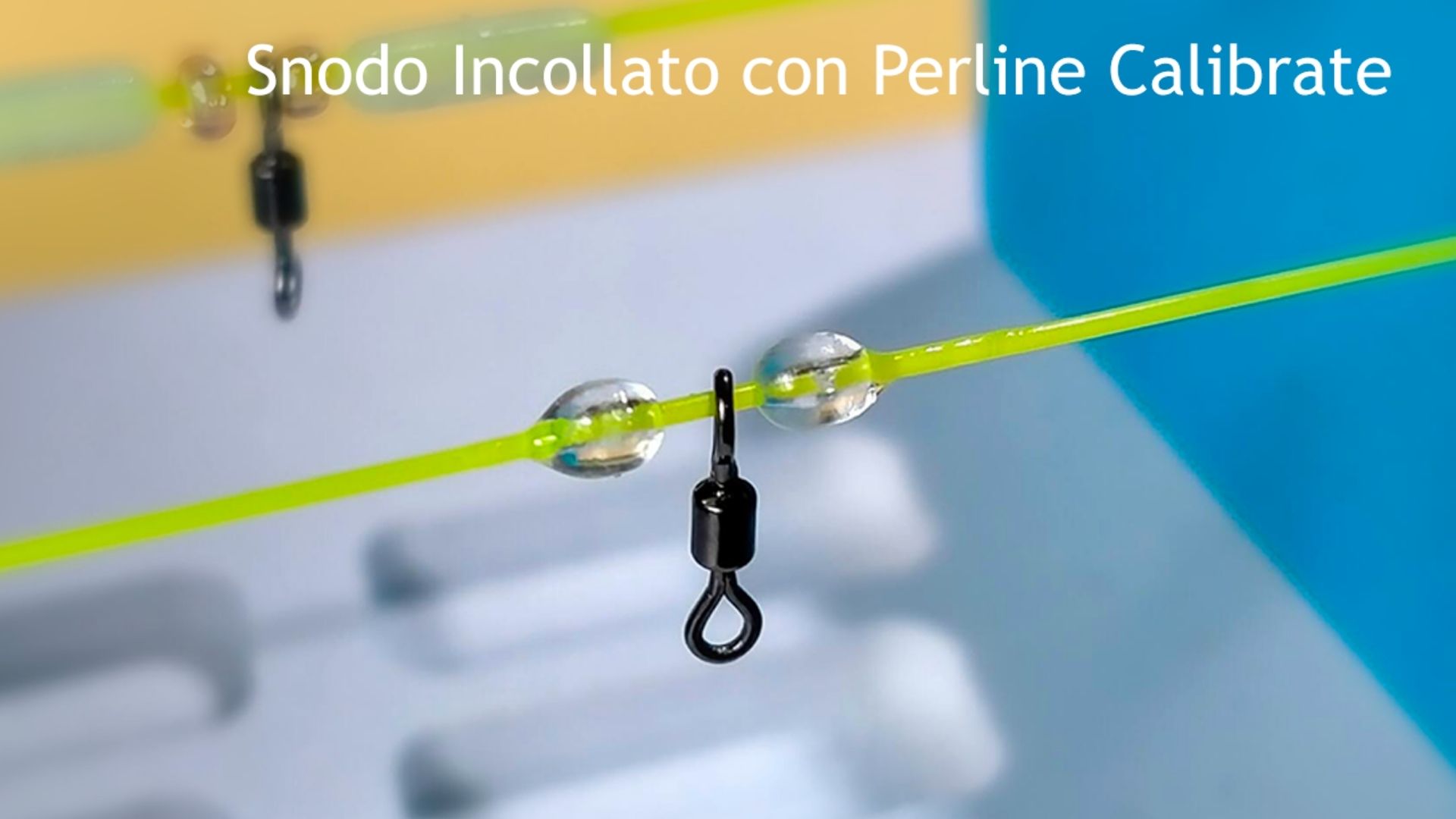 snodo incollato con perline