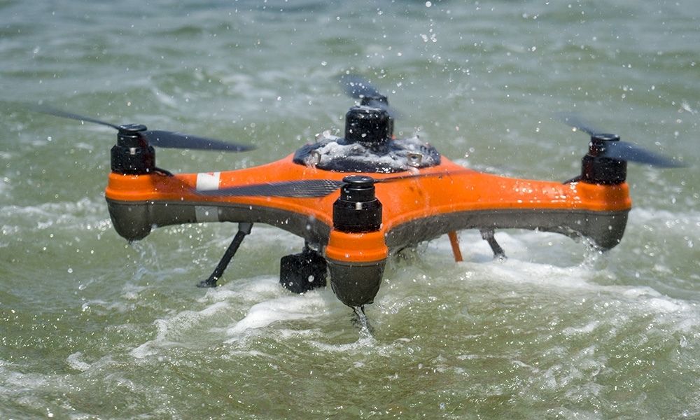 drone pesca splashdrone