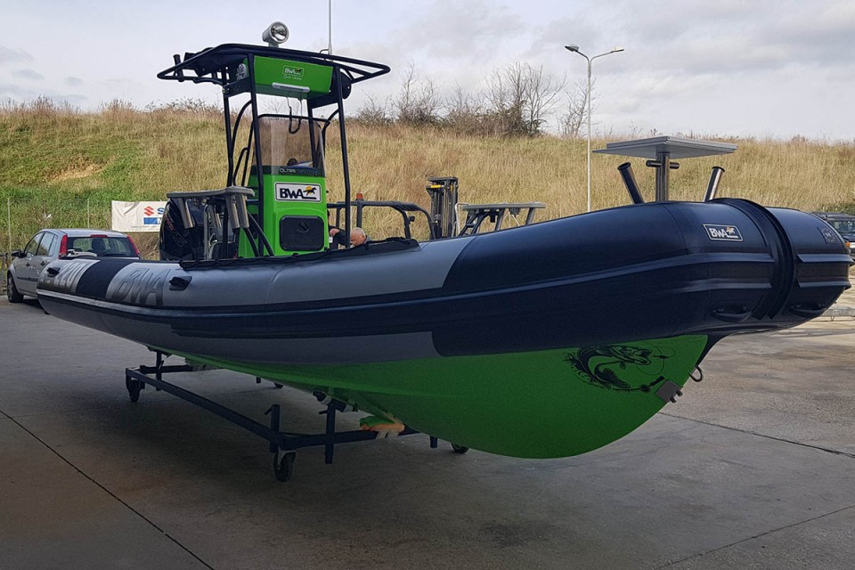 BWA 220 SUPER PRO, THE PERFECT RAFT FOR SEA FISHING