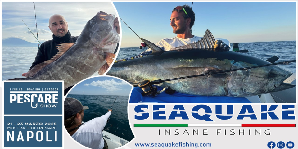 Pescare Show 2025 Napoli: Seaquake