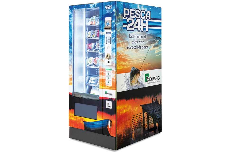 PESCA 24H: THE ADIMAC VENDING MACHINE