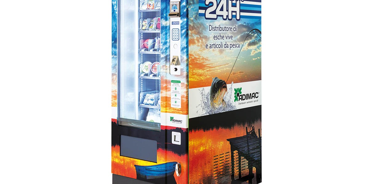 PESCA 24H: THE ADIMAC VENDING MACHINE