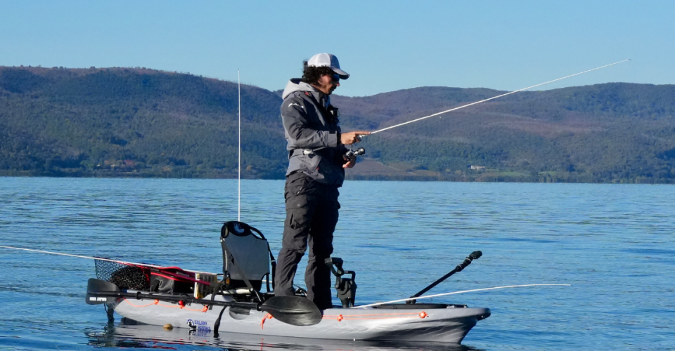 Bassfishing dal kayak