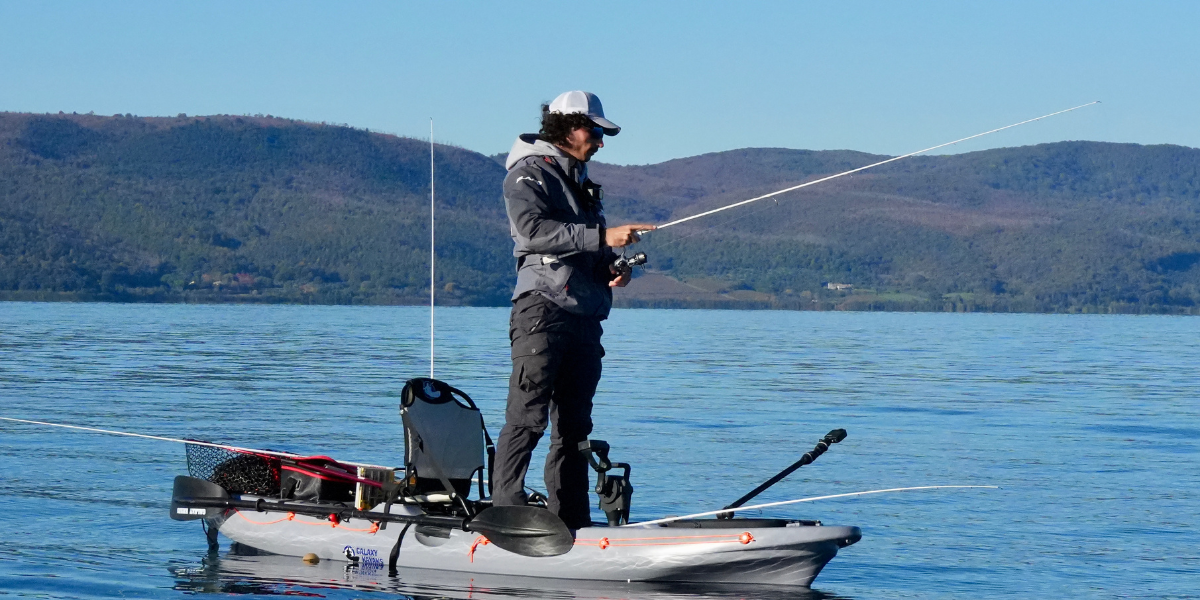 Bassfishing dal kayak