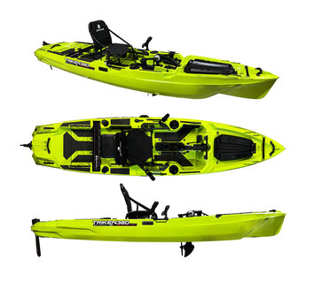 TRIKEN 380 REVOLUTION kayak fishing with propel
