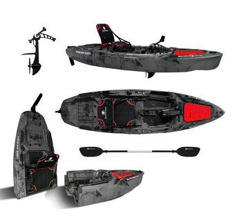 Kayak fishing Triken 330 S split