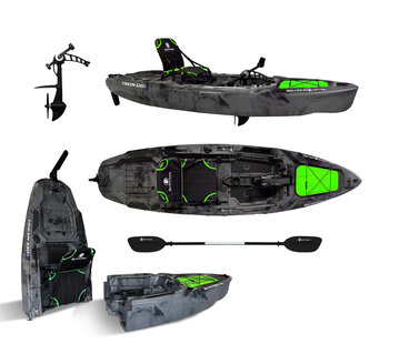 Kayak fishing Triken 330 S split
