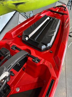 TRIKEN 380 REVOLUTION kayak fishing with propel